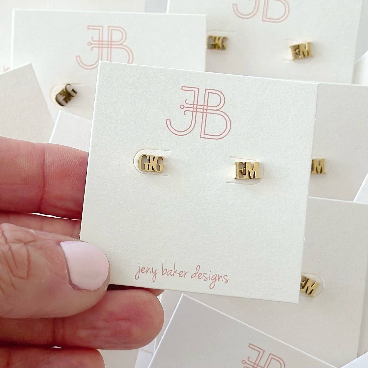 Jeny Baker Designs - Wholesale Stud/Post Earrings - Chant Studs7