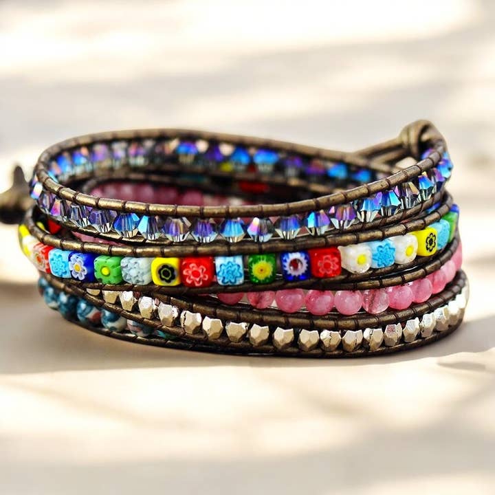 Cape Diablo - Wholesale Armband met kralen - Healing Flower Protection Wrap Armband2