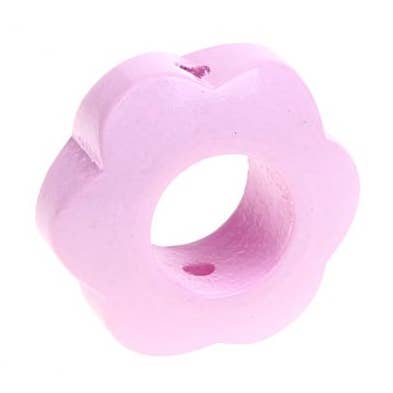 Bracciale collana in legno con perline di fiori fantasia per la vendita all'ingrosso da parte di Kids and Crea