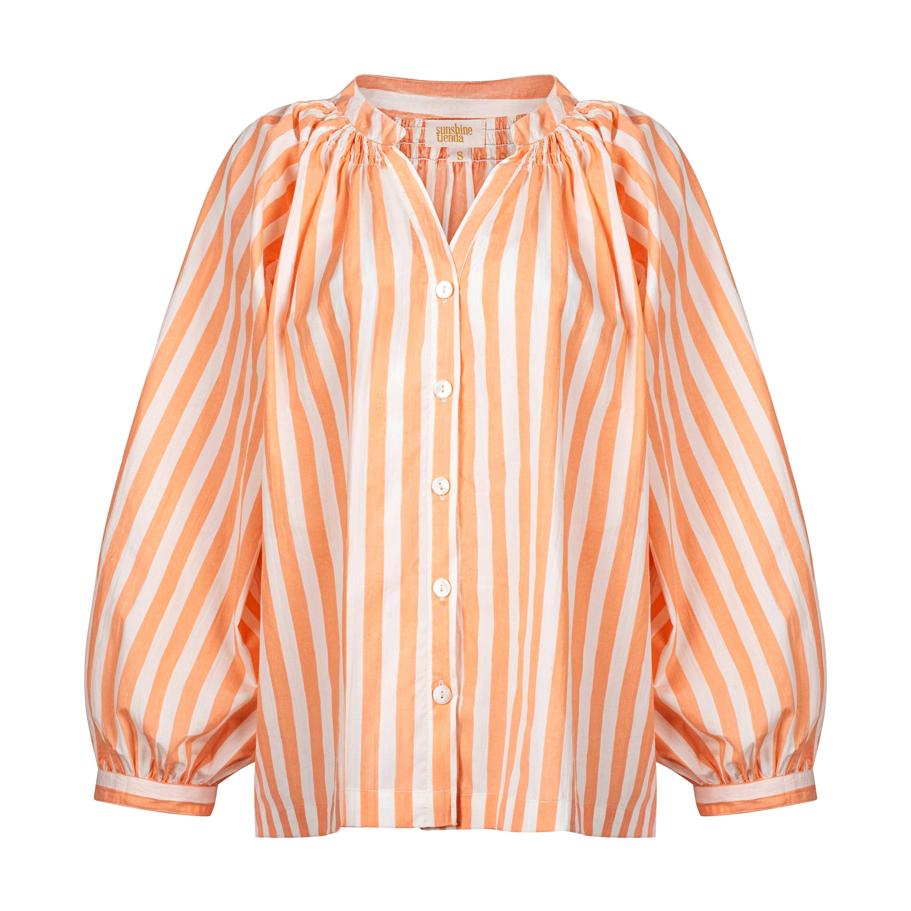 Sunshine Tienda - Wholesale Button Down Shirt - Women's - Pink Daydreamer Lucia Top3