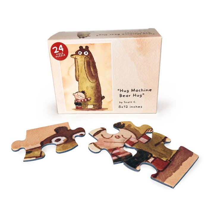 The Scott C Shop - Wholesale Puzzle - Kids - Hug Bear 24 Piece Puzzle