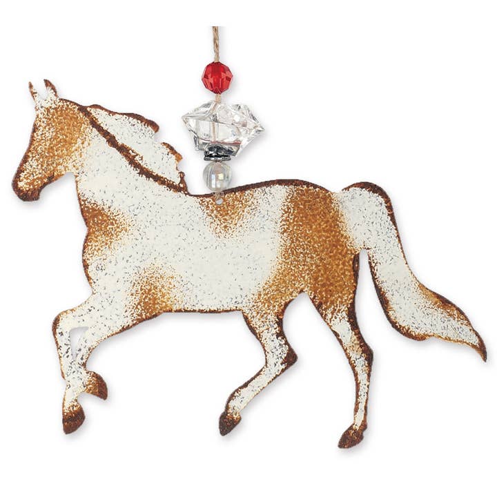 Sunset Vista Designs - Wholesale Ornament - Brindle Horse Ornament1