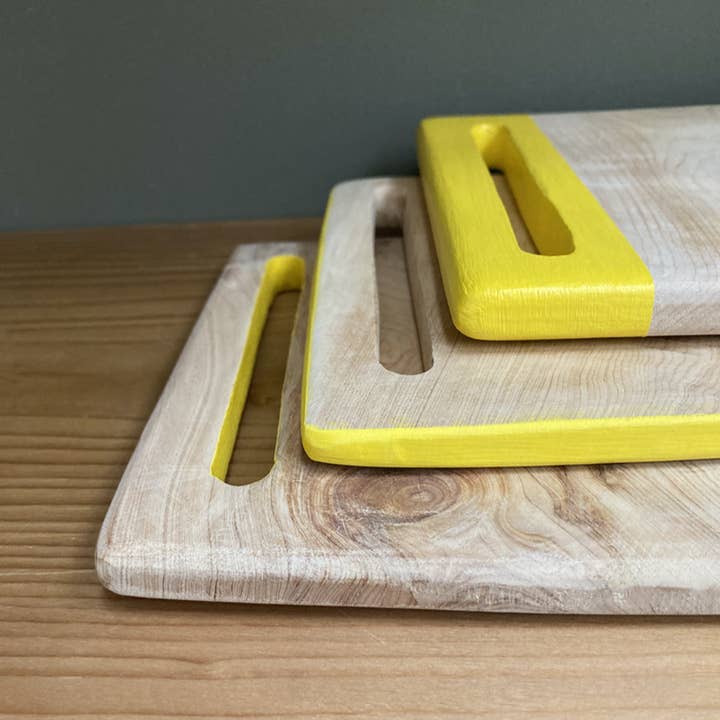 BAAN - Wholesale Cutting Board - SQUARE PAINTED CEDAR BOARD2