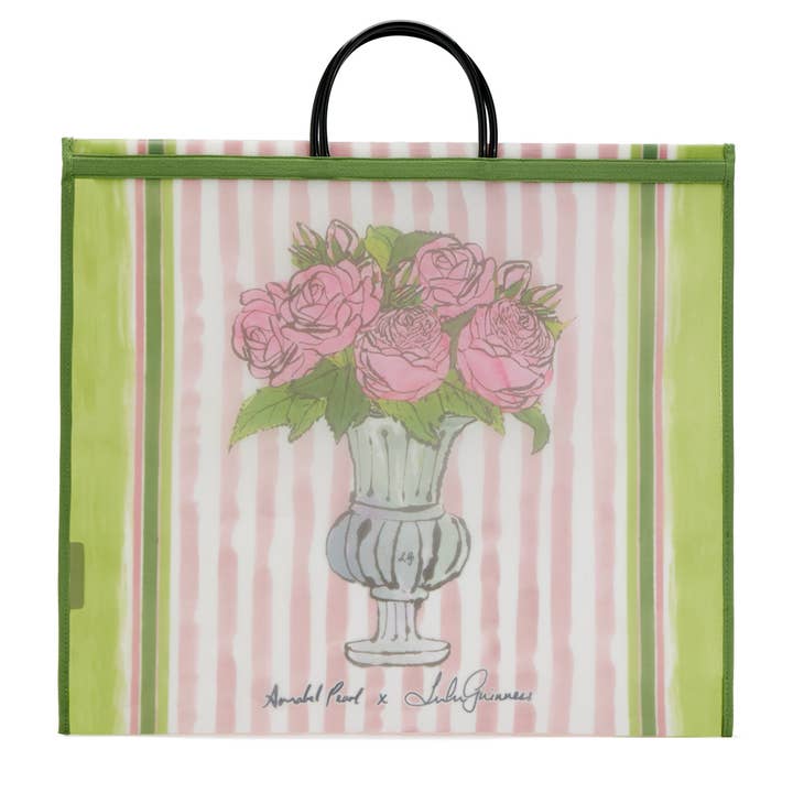 BLUSH ROSE FREIDA TOTE for wholesale by Lulu Guinness