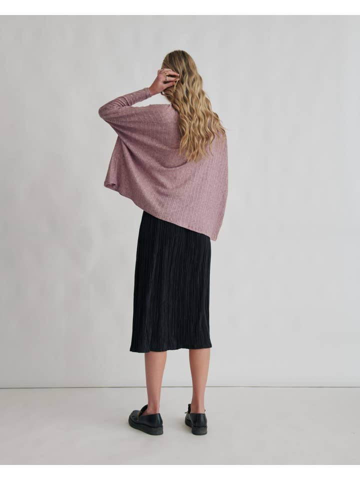 Malahierba - Wholesale Knit Top - Women's - Top Mely. Maxi wide sweatshirt jersey8