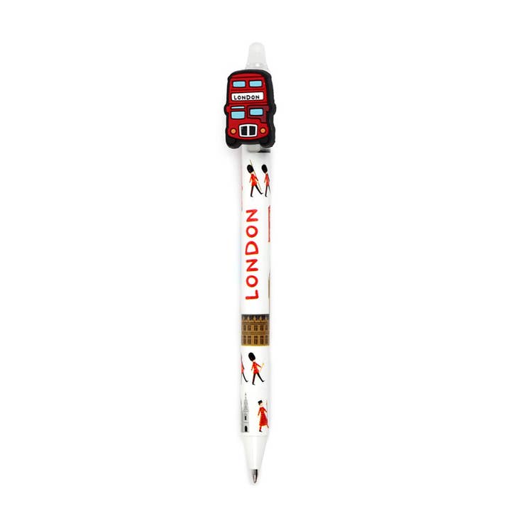 Puckator Ltd – wholesale Pen – Inkredible Erasable Pen with PVC London Souvenir Topper4