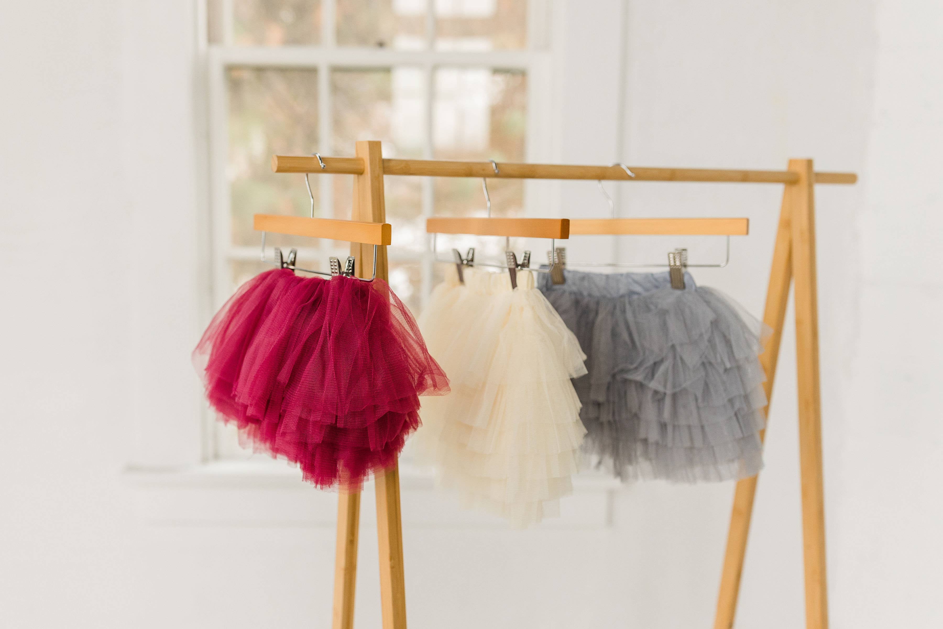The Glam Goat – wholesale Tutu – Child – Full Layered wine Tutu, Full Tutu Skirt, Deep Red Tutu Skirt2