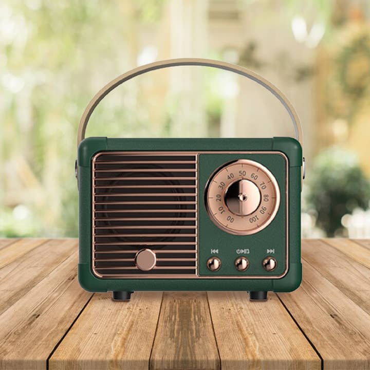42POPS - Wholesale Speakers - ,, Retro Mini Wireless Bluetooth Speaker