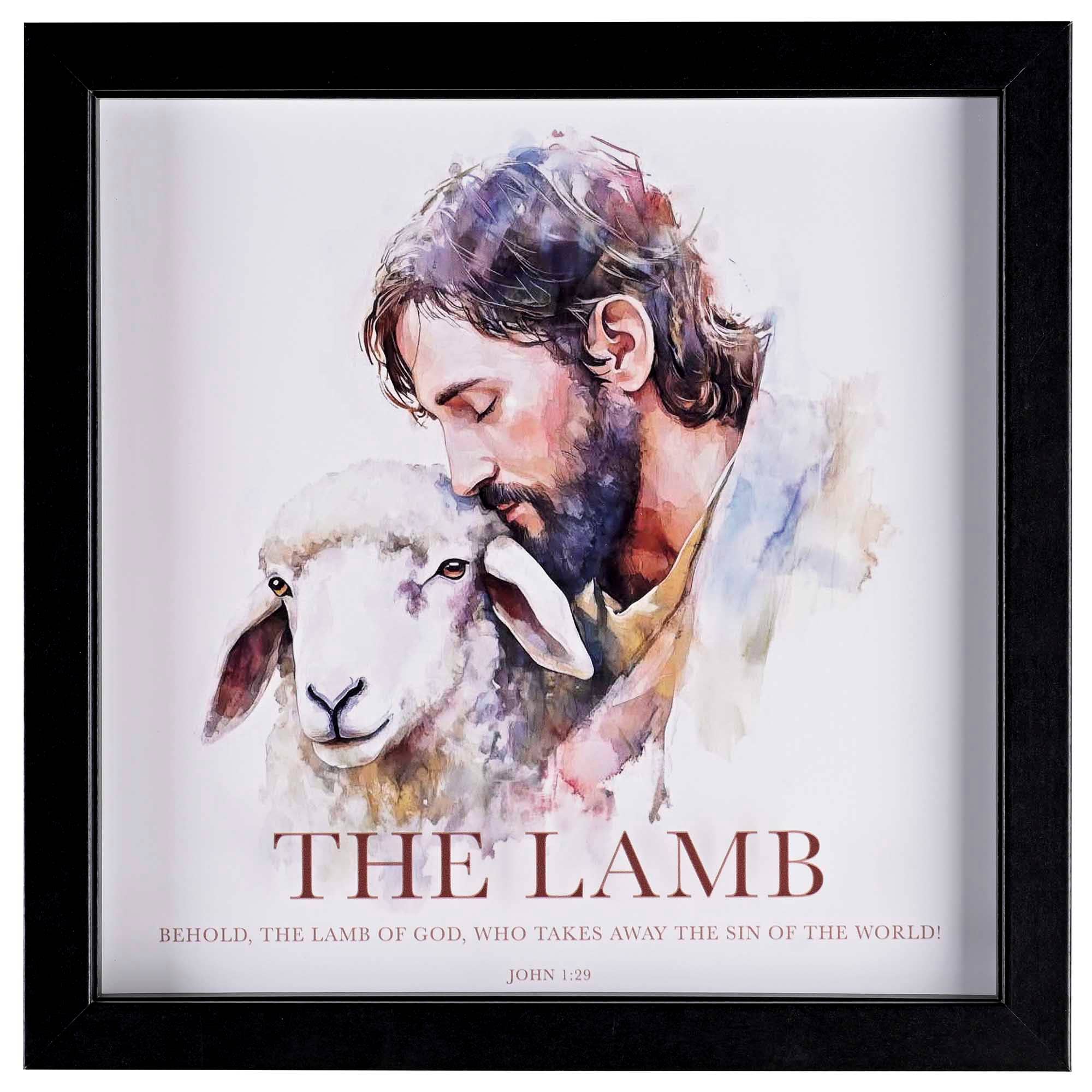 Dicksons - Wholesale Tafelbladdecoratie - Ingelijste Kunst Zie Het Lam van God2