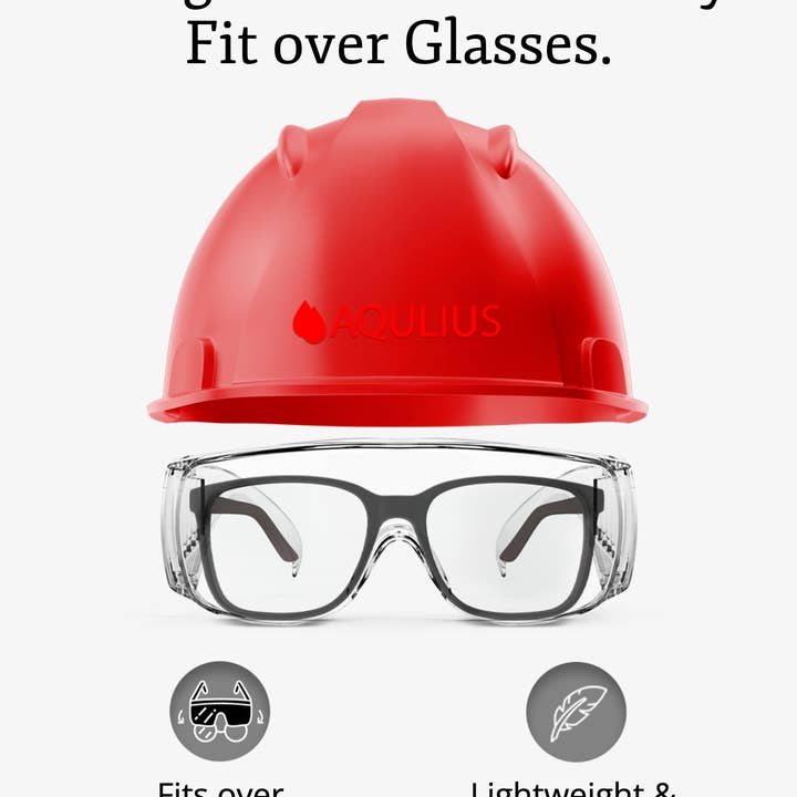 Aqulius – wholesale Glasögon - Unisex – Över glasögonen Säkerhetsglasögon - Anti-Fog ANSI Z87.12