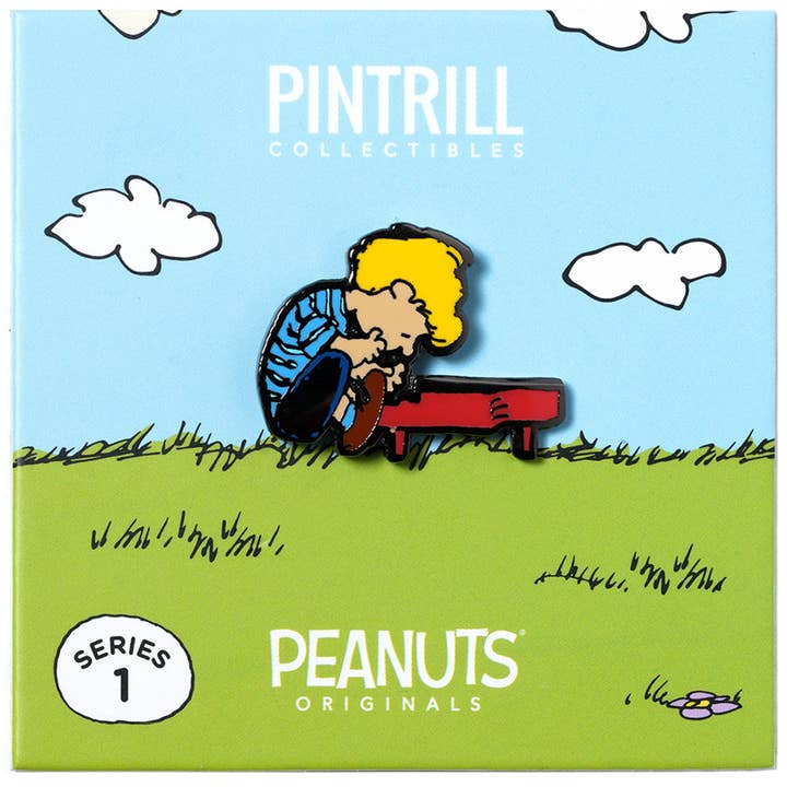 PINTRILL - Wholesale Lapel Pin/Button - PEANUTS Originals - Schroeder Pin
