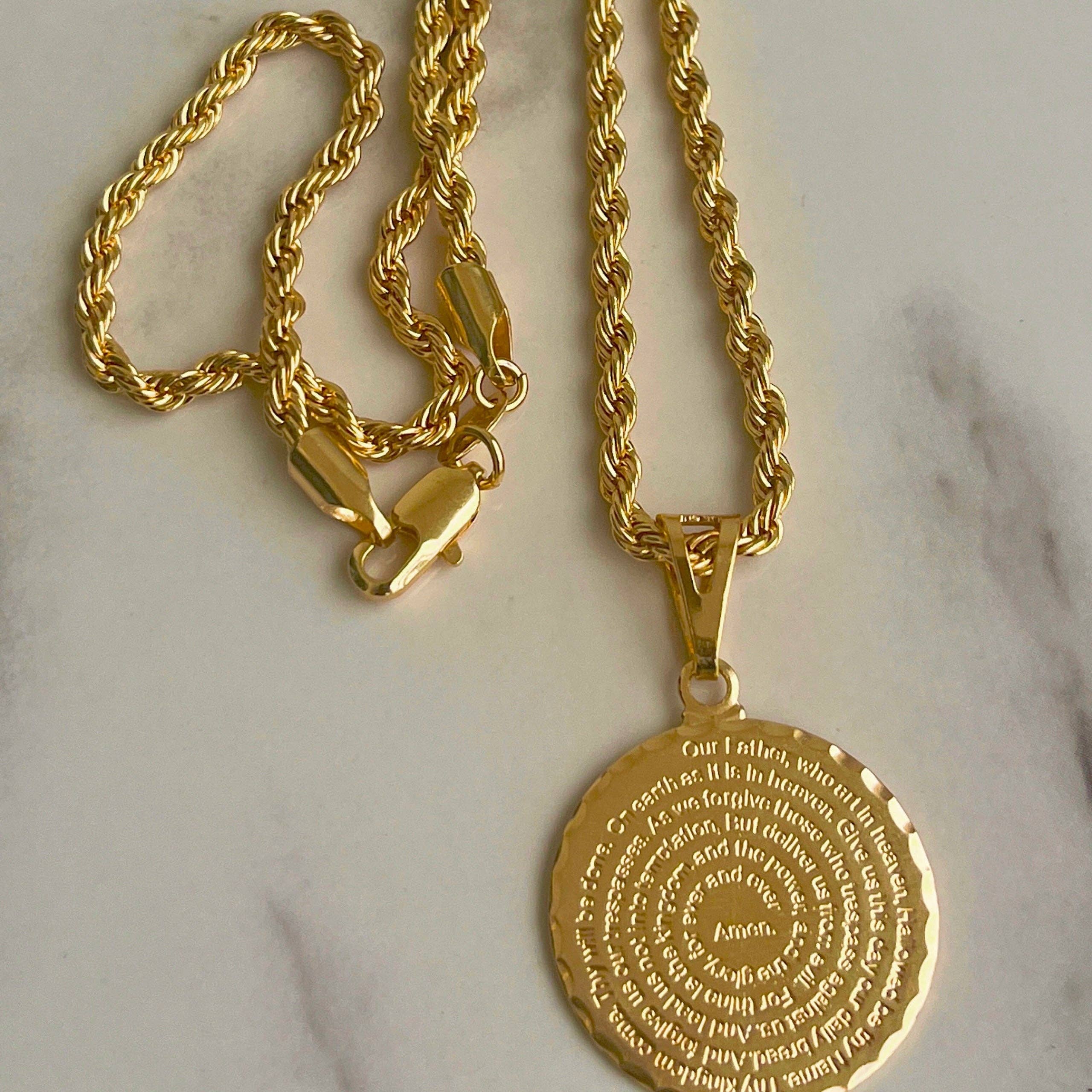 Jeluxe Jewelry - Wholesale Pendant/Charm Necklace - Grace Pendant Necklace-18k Gold Filled3