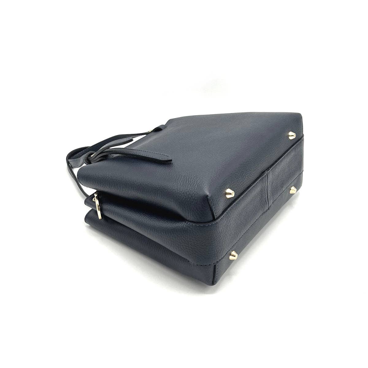 Suie Valentini srl - Wholesale Handtas met handvat - Dames - Echt leren handtas met schouderriem, Gemaakt in Italië, art. 1126627