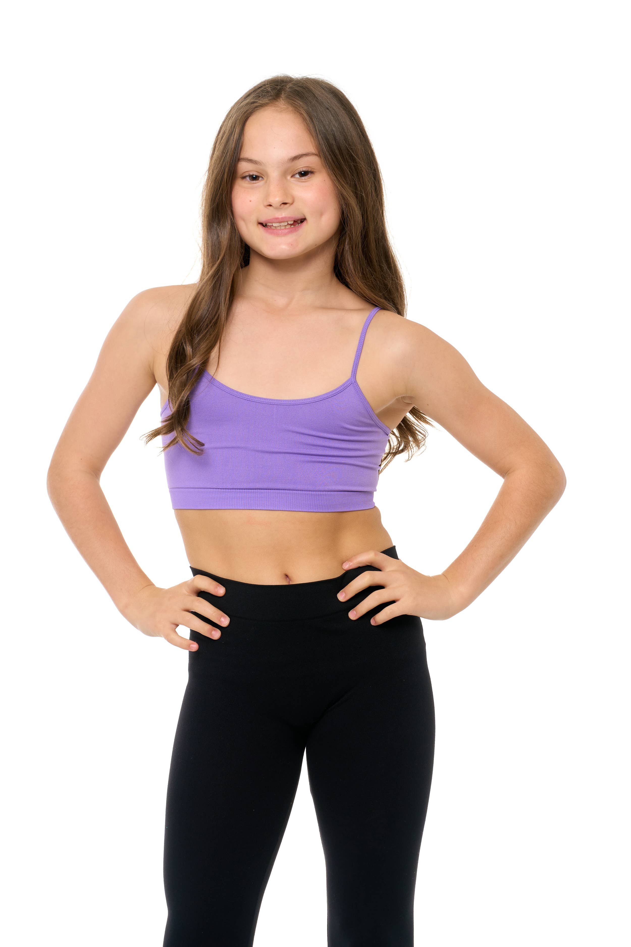 Malibu Sugar - Vente Débardeur – enfant - Bandeau Cami Sans Couture Filles Taille Unique - Tant de Couleurs !29