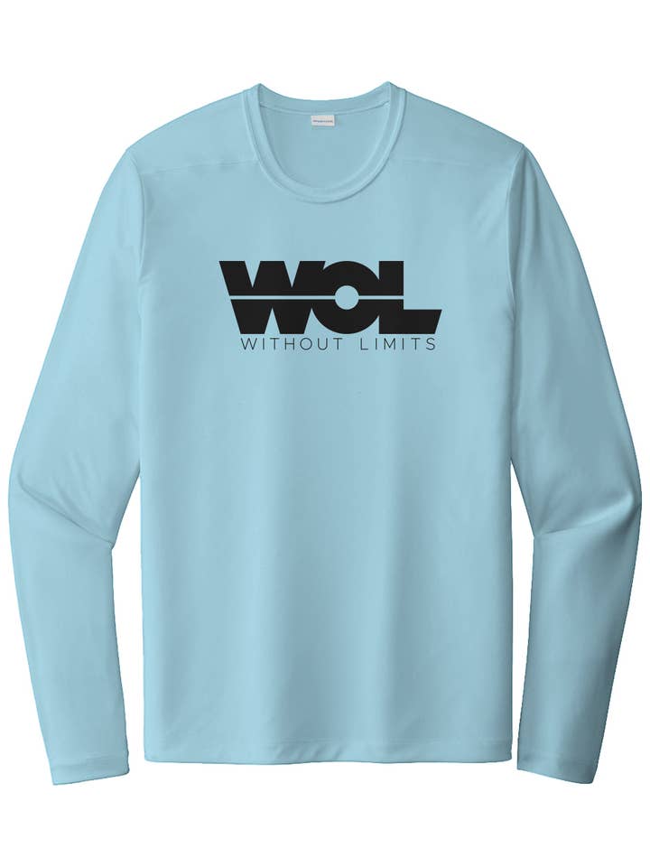 Runners Essentials by Without Limits - Wholesale Screen printed t-shirt – unisex - Posi UV Pro L/S Tee w/ UPF 50+12