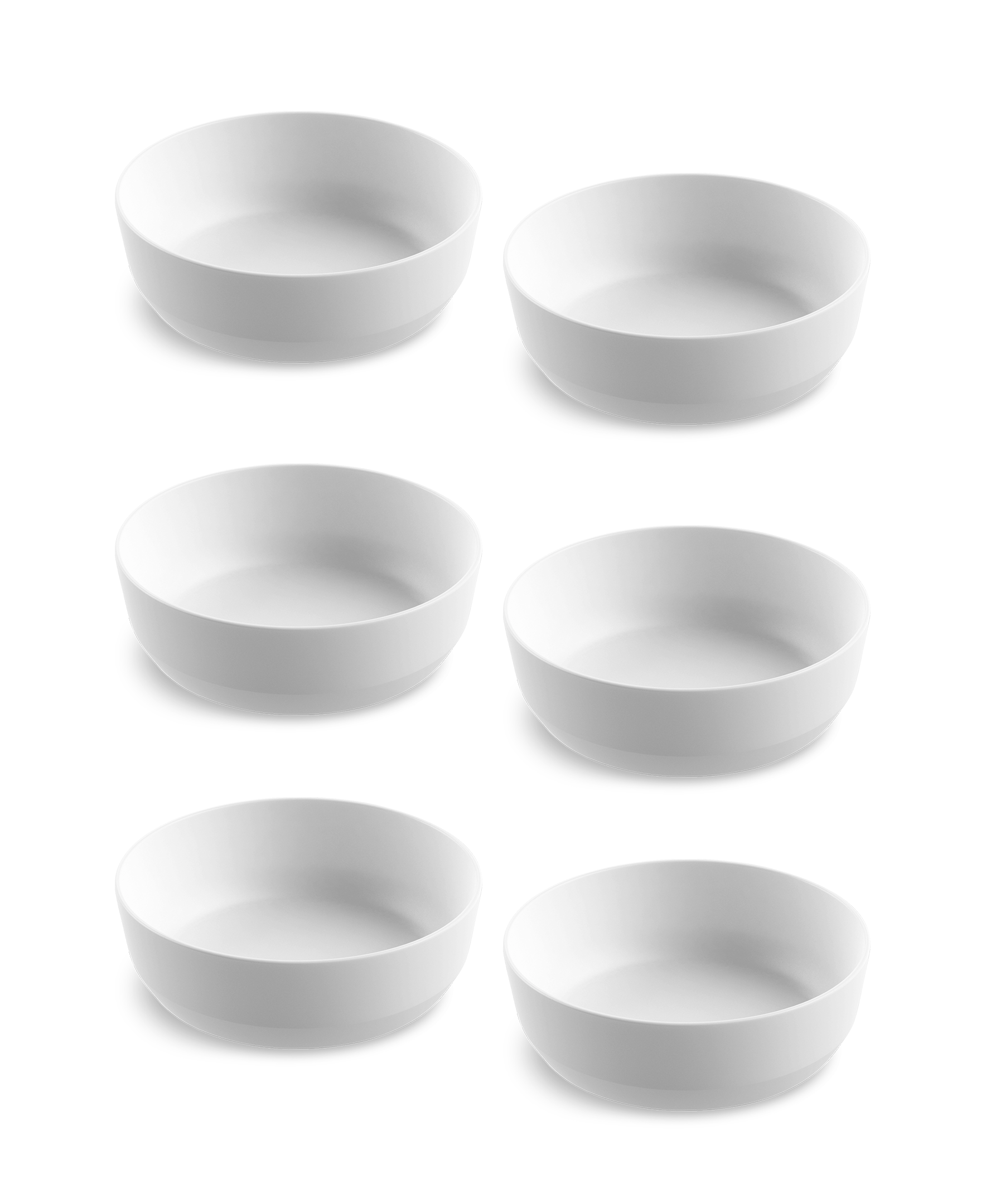Abode Homewares by TarHong - Wholesale Dinner Plate - Edge Matte White Shatterproof Melamine Dinnerware Collection3