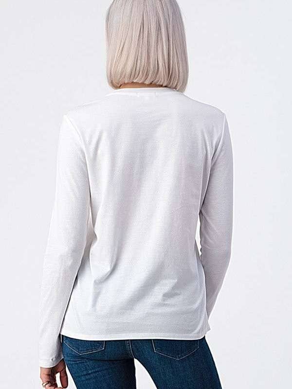 Heart & Hips - Wholesale T-shirt – women's - JT38524L - CREWNECK CLASSIC POCKET TEE8