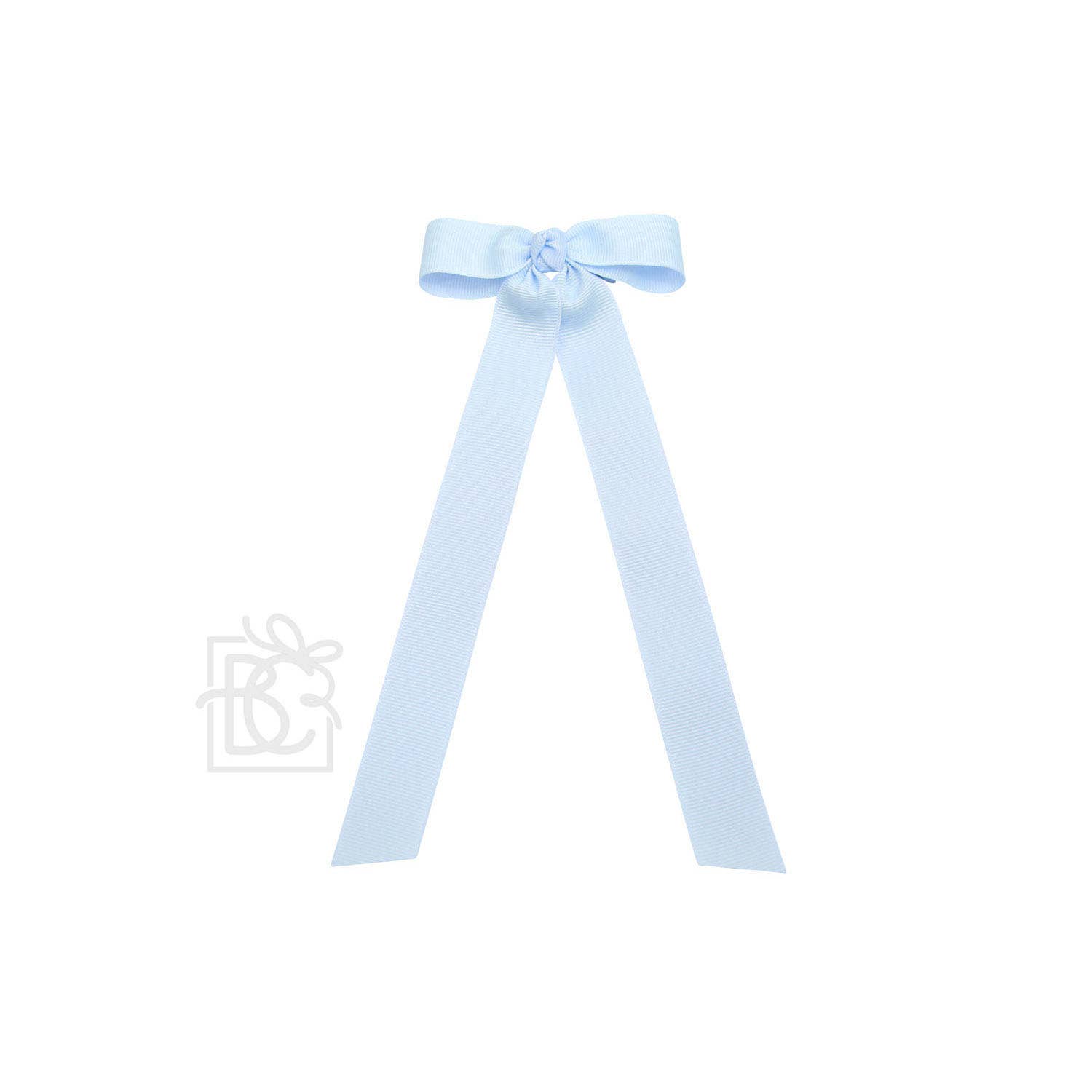 Beyond Creations, LLC - Wholesale Hair Bow - Kids - FLAT BOW W/ 7" STREAMERS ON ALLIGATOR CLIP3