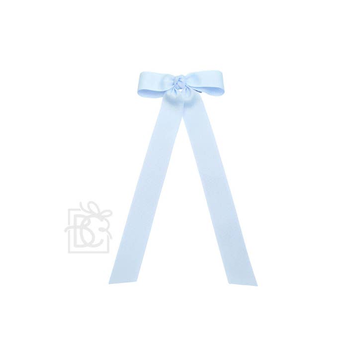 Beyond Creations, LLC - Wholesale Hair Bow - Kids - FLAT BOW W/ 7" STREAMERS ON ALLIGATOR CLIP3