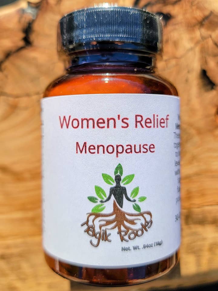 30 Soulagement pour Femmes - Capsules Végétaliennes pour la Ménopause pour la vente par Magik Roots