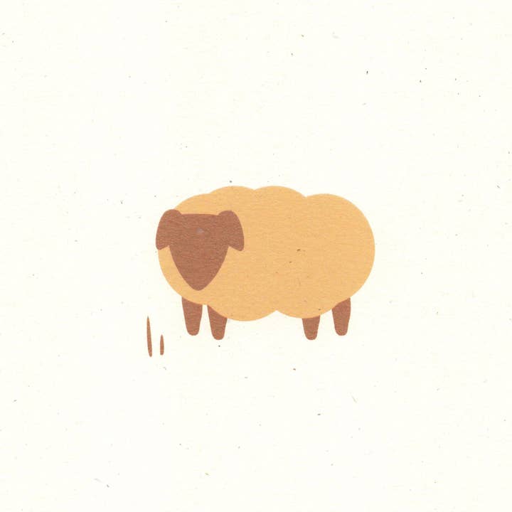 Nursery Print – Sheep for wholesale by Oolie