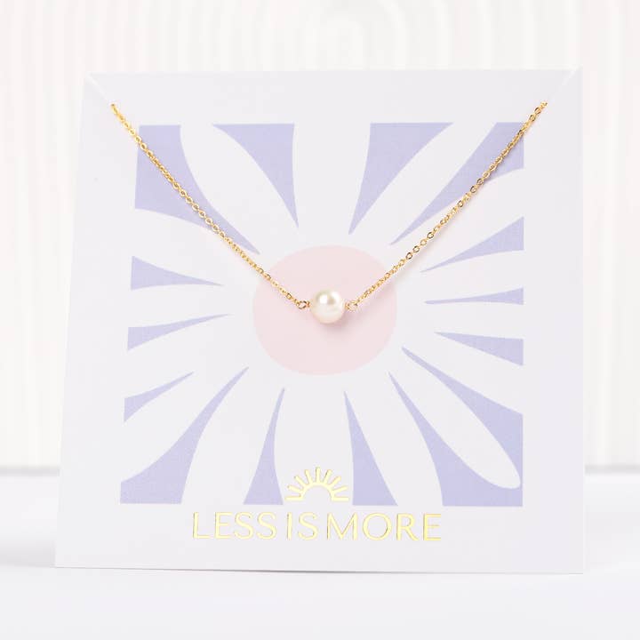 Wisdom Necklace (Gold or Silver) for wholesale by Less is More