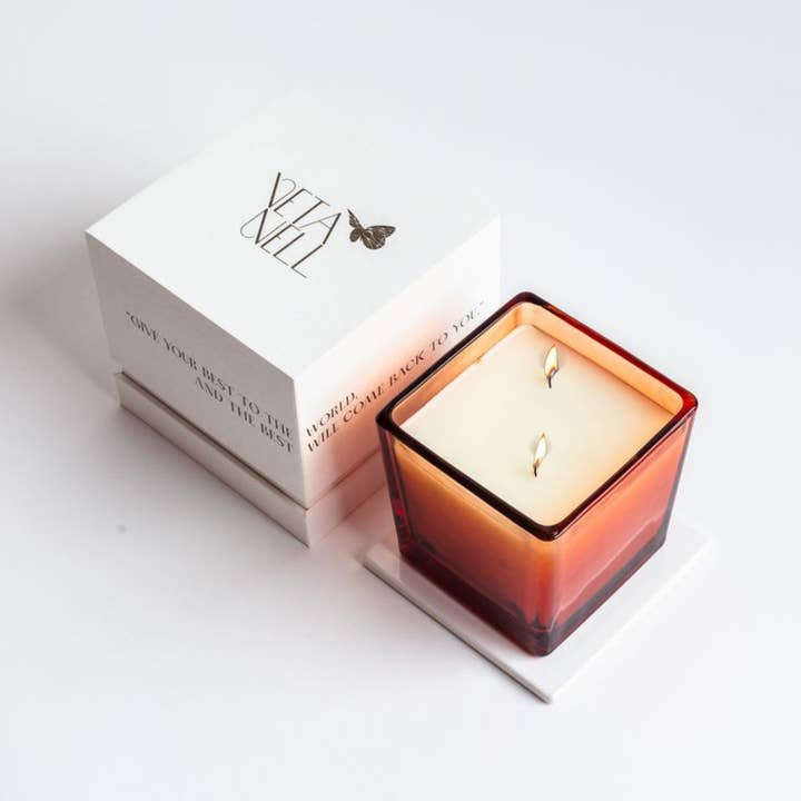 Veta Nell - Wholesale Jar/Filled Candle - HORIZON NO. 2 Candle | Lux Box | Coco Wax | Essential Oils10