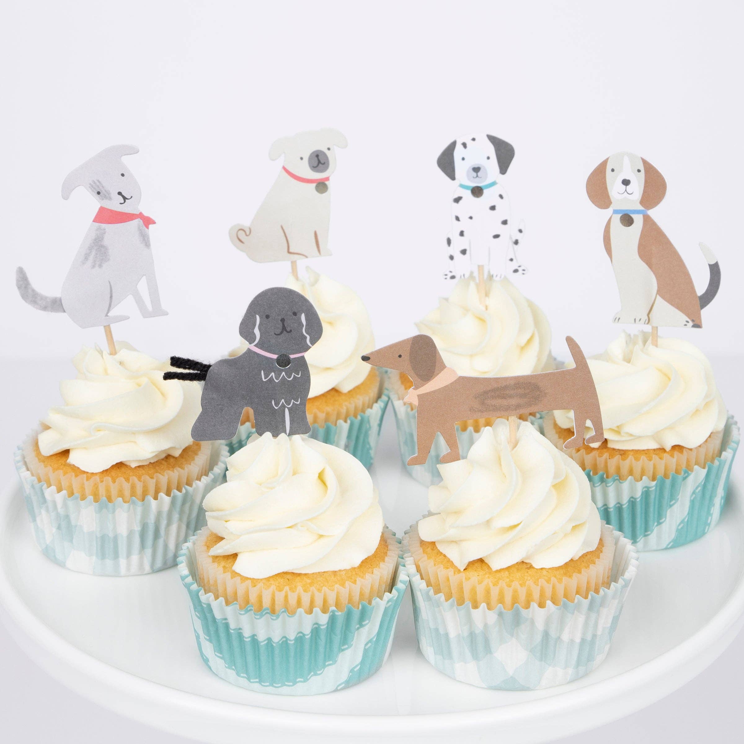 Meri Meri - Wholesale Cake/Cupcake Topper - Puppy Cupcake Kit3