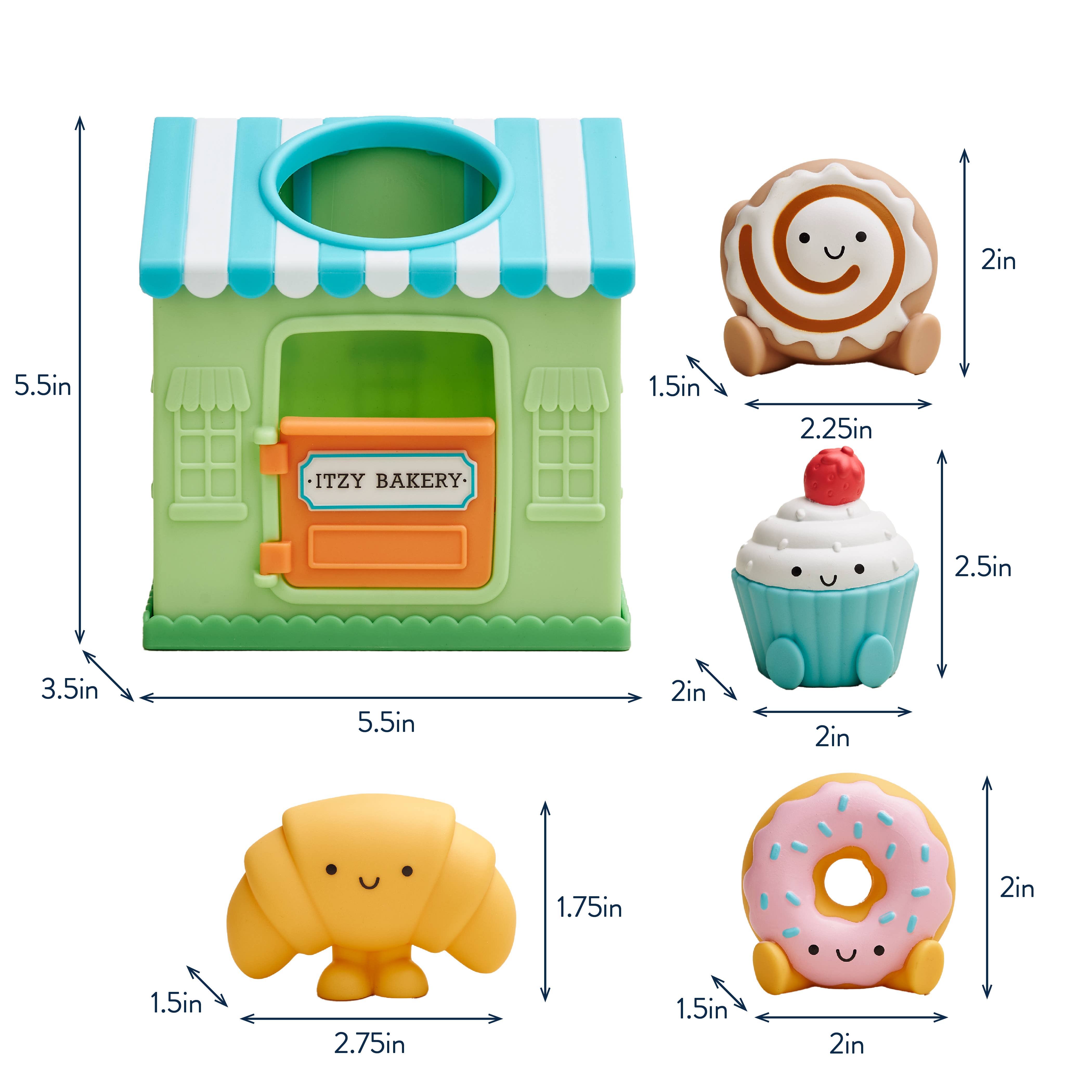 Itzy Ritzy Canada - Vente Lot de jouets – enfant - Itzy Play Bakery™ - Jouet d'Activité à Remplir et Renverser4