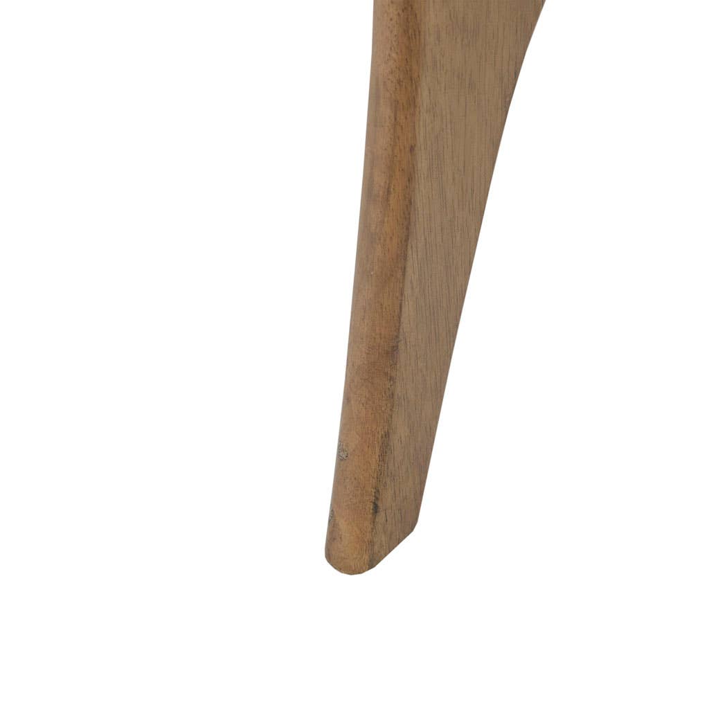 Olliix - Wholesale Side Table - Modern Mid-Century Triangular Wood Side Table, Natural4