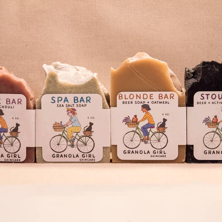 Granola Girl Skincare - Wholesale Bar Soap - Hippie Bar Soap- Pure Patchouli.3