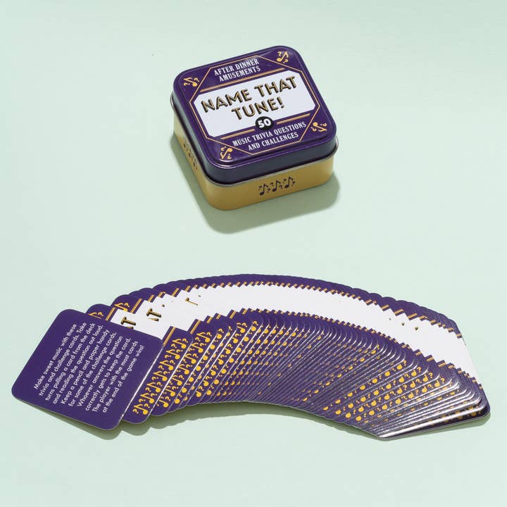 Chronicle Books - Wholesale Card Game - After Dinner Amusements: Name That Tune6