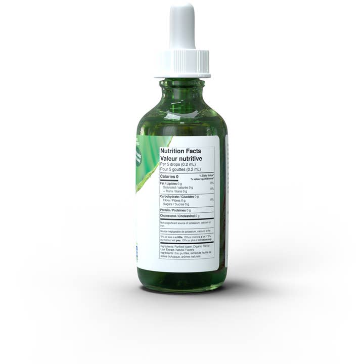 SweetLeaf® - Vendita all'ingrosso Zucchero - Concentrato di stevia liquido Sweet Drops®, SteviaClear®, 2 once2