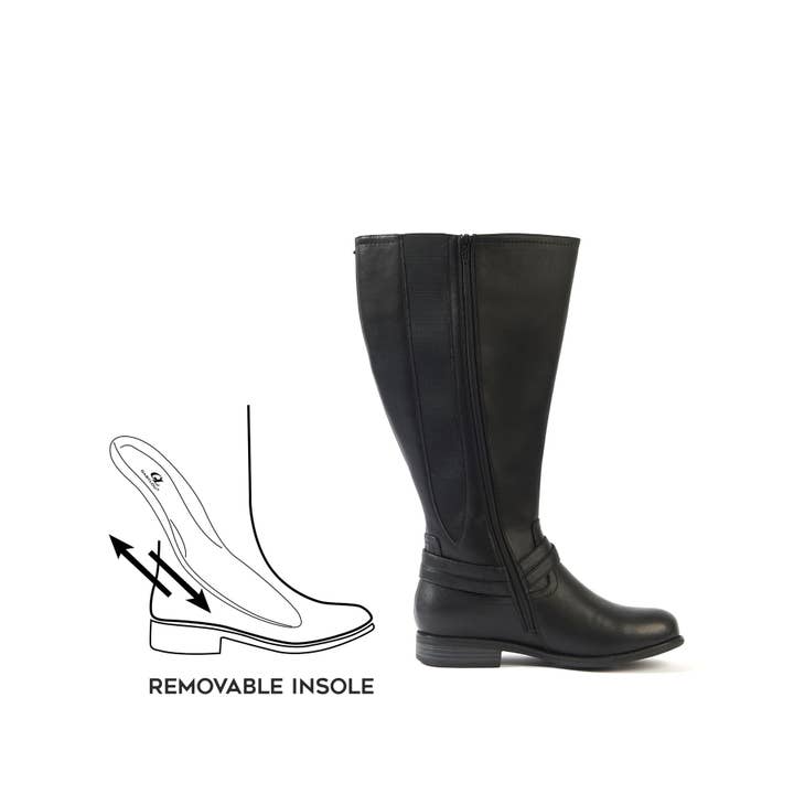 Gabylou - Wholesale Boots - Women's - 3XL Boots for Wide Calves - Model Lise11