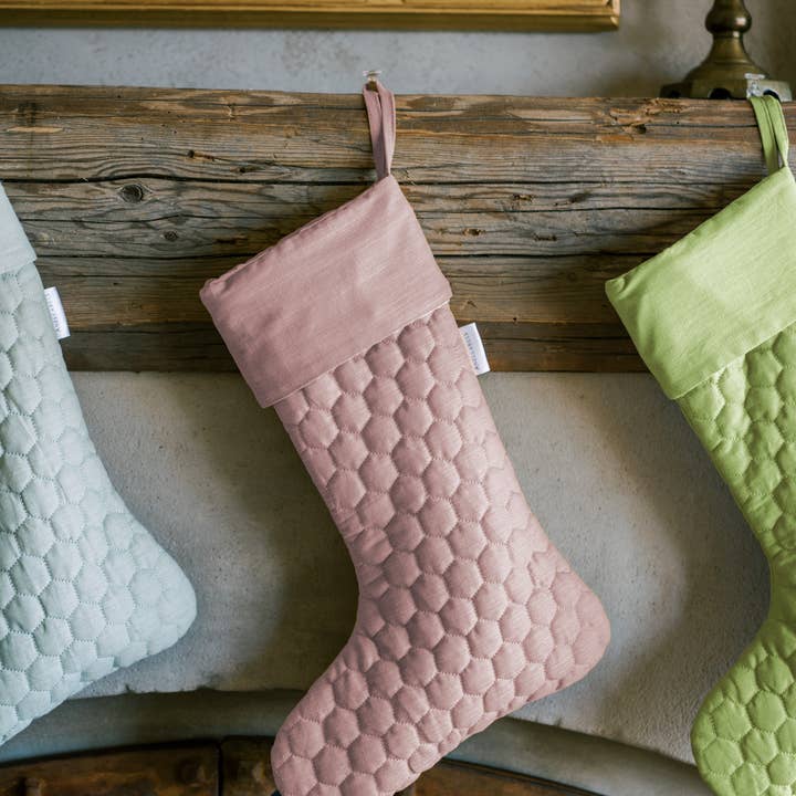 Anellabees - Wholesale Holiday Stocking - Holiday Linen Stockings