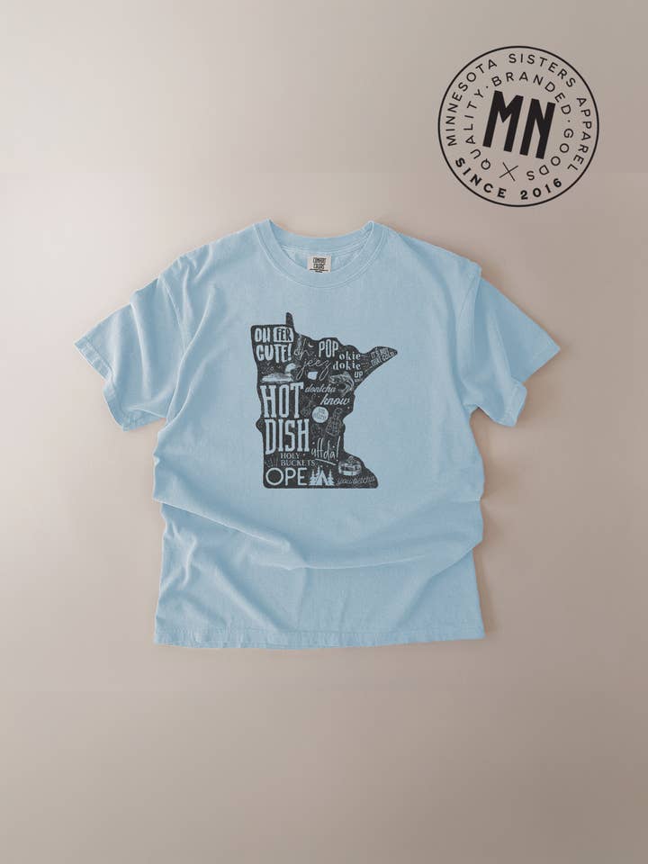 Midwest State of Mind T-shirt för wholesale av Minnesota Sisters