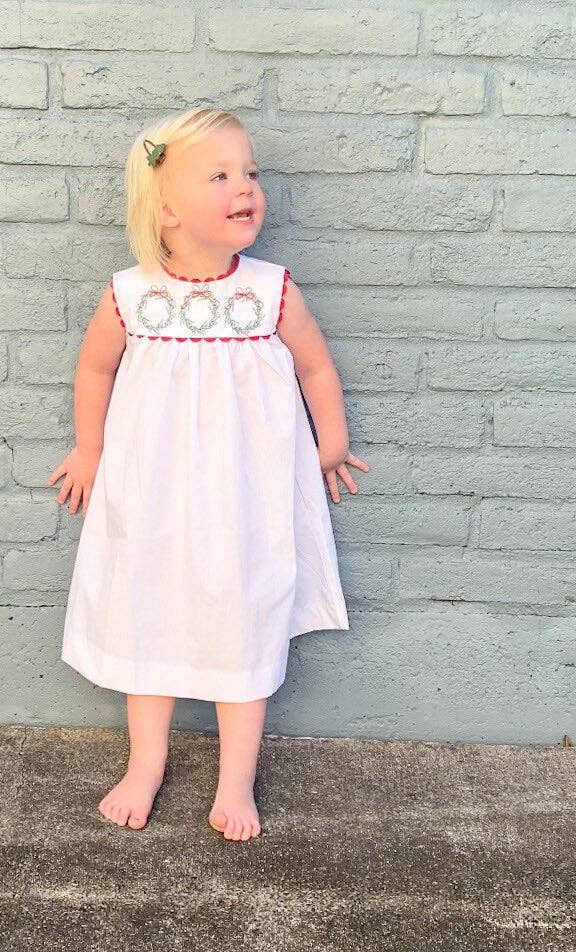 Rea Rea J's - Wholesale Dress - Kids - Wreath Trio Dress2