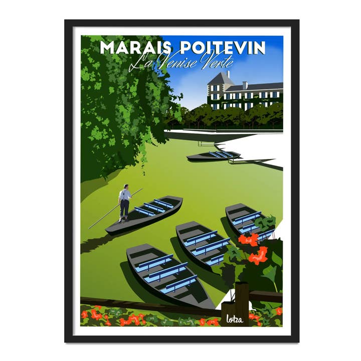 Marais Poitevin Poster for wholesale by Lotza