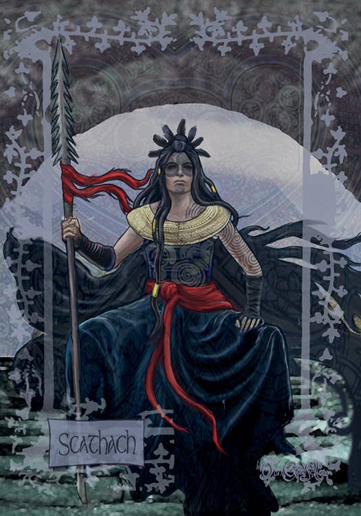 REDFeather - Vente Corps, esprit et âme - Oracle des déesses, sorcières et reines celtiques14