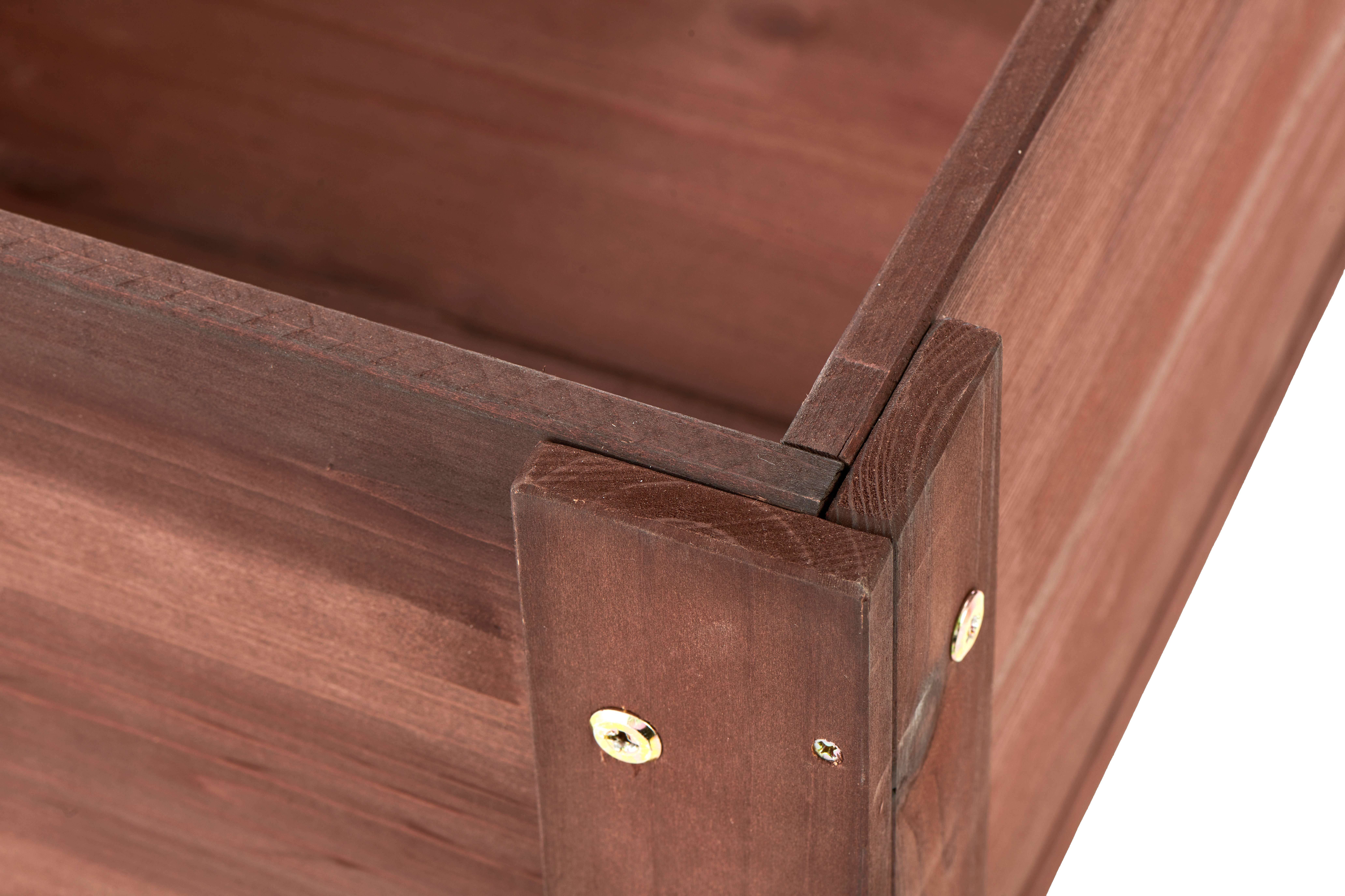 39F Inc. - Wholesale Planter Box - 31" Raised Garden Bed with Legs, Brown/Grey5