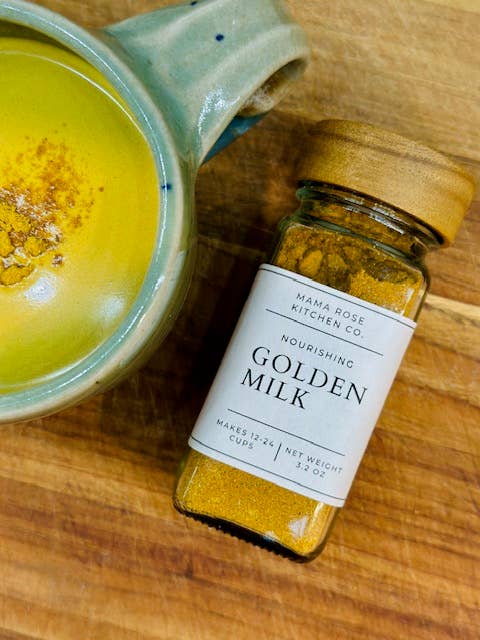 Mama Rose Kitchen Co - Wholesale Dried Spice Mix - Golden Milk, A Nourishing Drink Mix2
