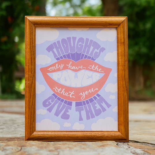 Power of Thoughts Kunstdruk voor wholesale door Kindheart Designs