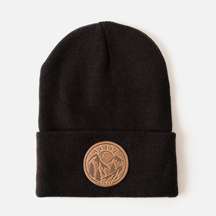 Vintage Sunrise Knit Beanie for wholesale by Range Leather Co.