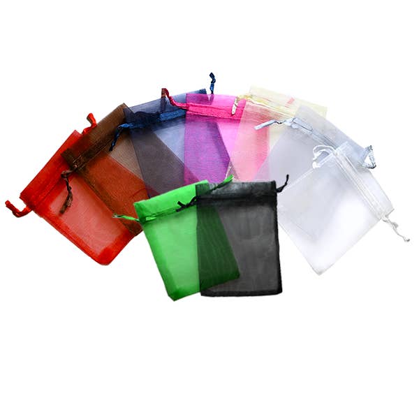 AMORINO SRL - Venta al por mayor Bolsas de celofán - BOLSA DE REGALO DE ORGANZA 7x9 - CK2472A553
