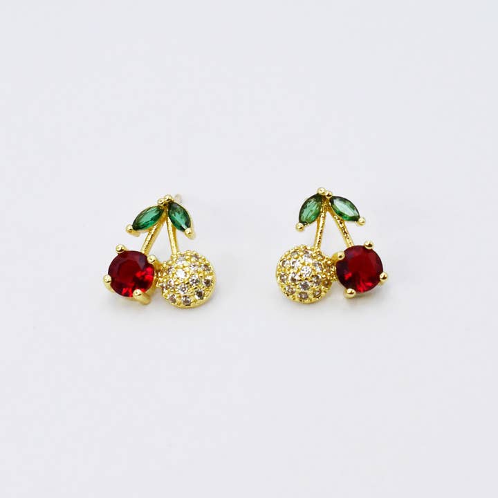 Treasure Jewels Inc. - Wholesale Dangle Earrings - Sweet Cherry EarringÂ