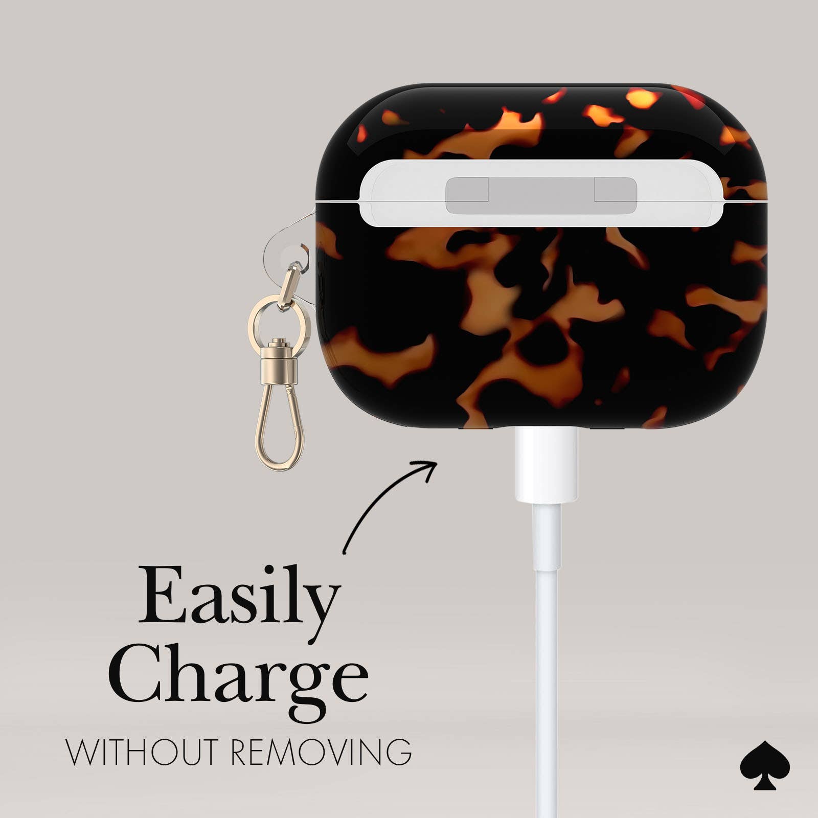 Case-Mate - Wholesale Earphone/Headphone Case - Women's - kate spade new york AirPods Pro 1 & 2 Tortoise Case2