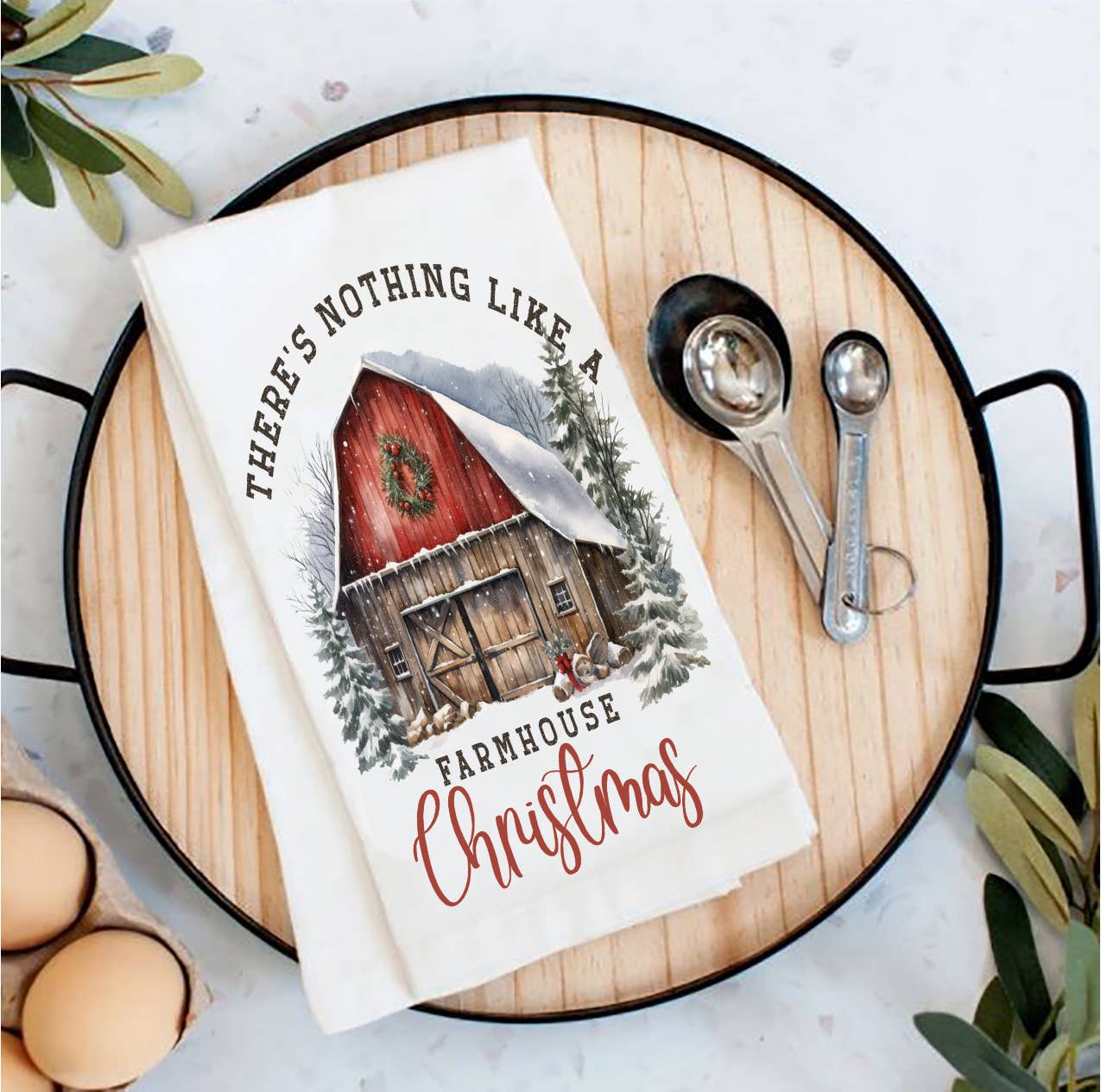 Avery Lane Gifts – wholesale Kökshandduk – Christmas Farmhouse Holiday Kökshandduk0
