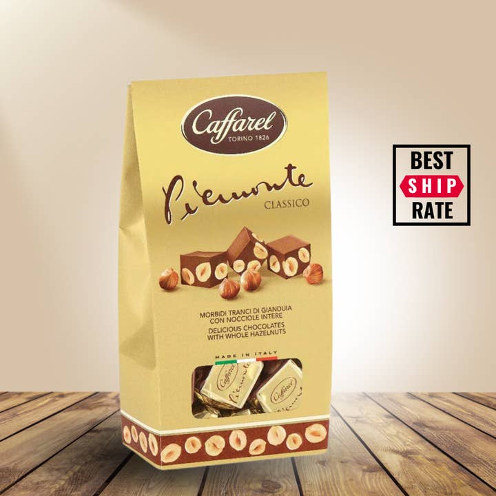 Casacella Foods - Wholesale Chocolate Box - Caffarel Piemonte Classico 3.5 oz (100g)Â