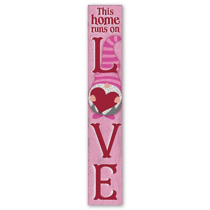 This Home Runs On Love - Porch Board™ for wholesale by ST Creations