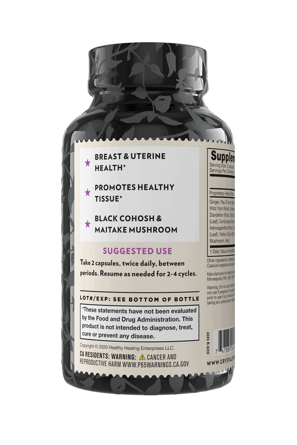 Crystal Star - Wholesale Oral Supplement/Vitamin - Fibro Defense 60 count1